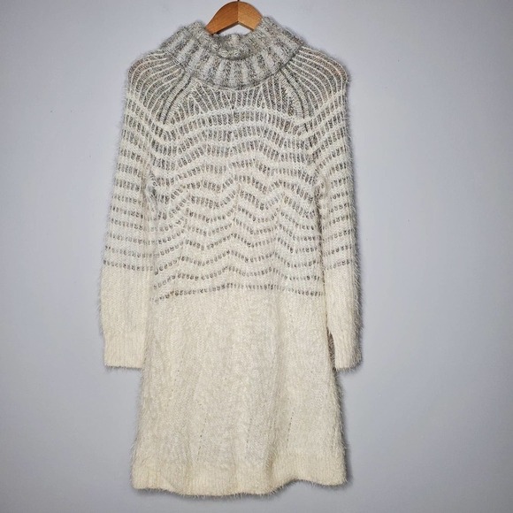 Anthropologie Sleeping on Snow Shelby Eyelash Knit Dress Sz XS - Picture 9 of 11
